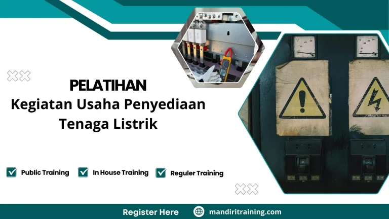 Pelatihan Kegiatan Usaha Penyediaan Tenaga Listrik