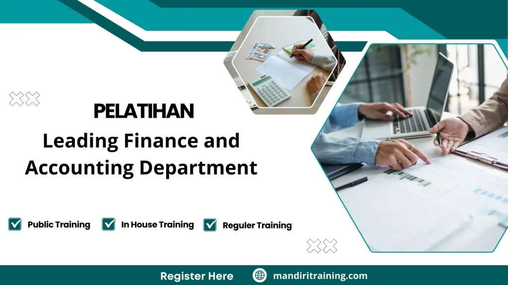 Pelatihan Leading Finance And Accounting Department