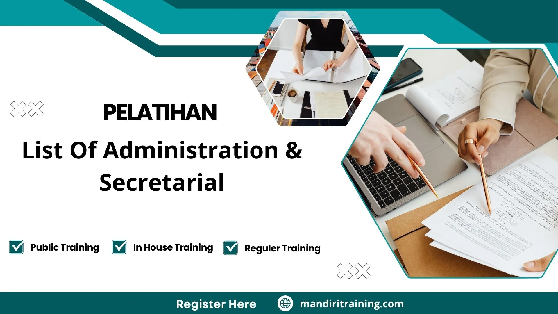 Pelatihan List Of Administration & Secretarial