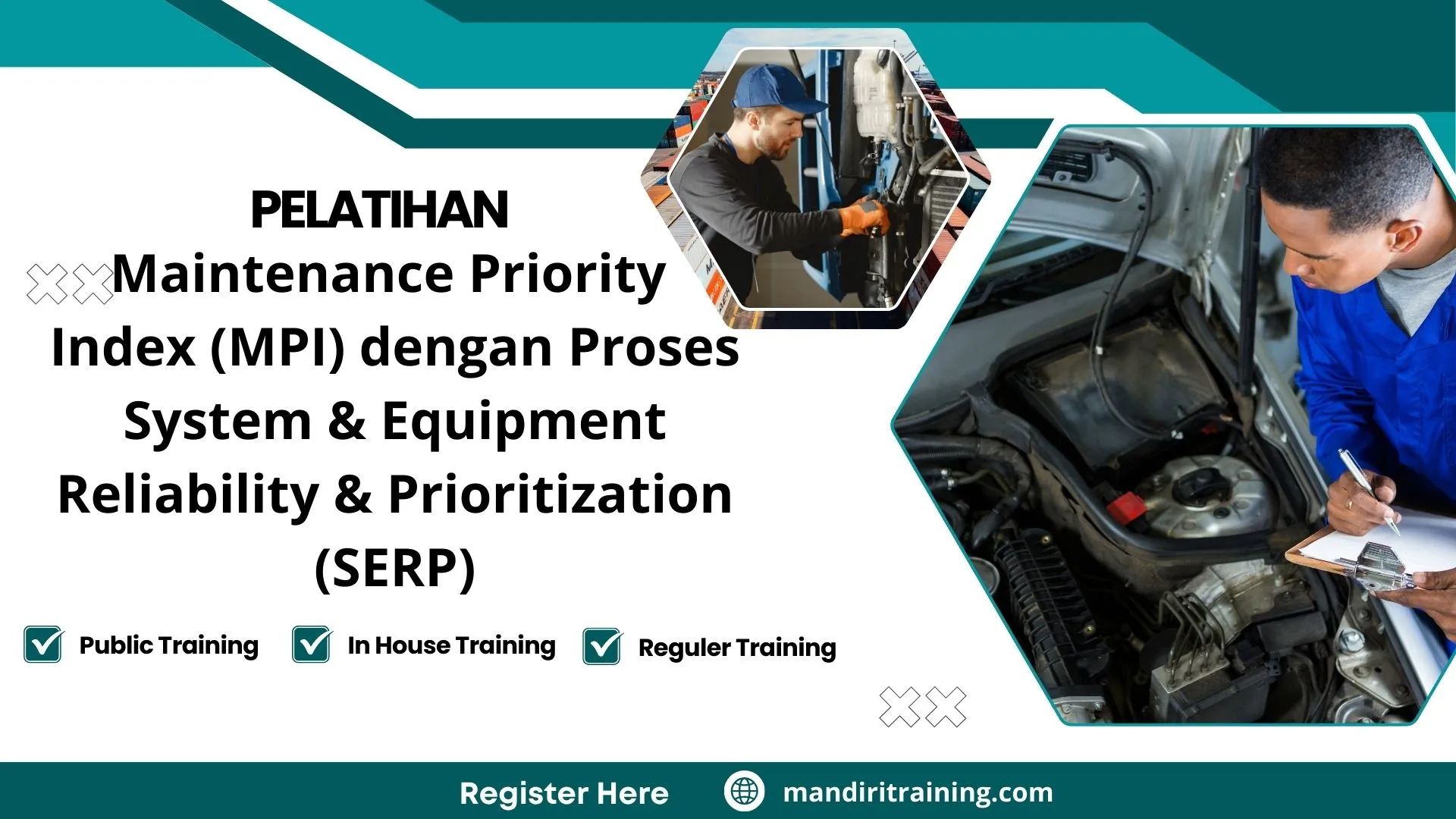 Pelatihan Maintenance Priority Index (MPI) Dengan Proses System & Equipment Reliability & Prioritization (SERP)