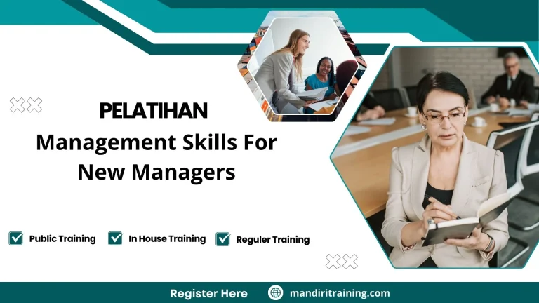 Pelatihan Management Skills For New Managers