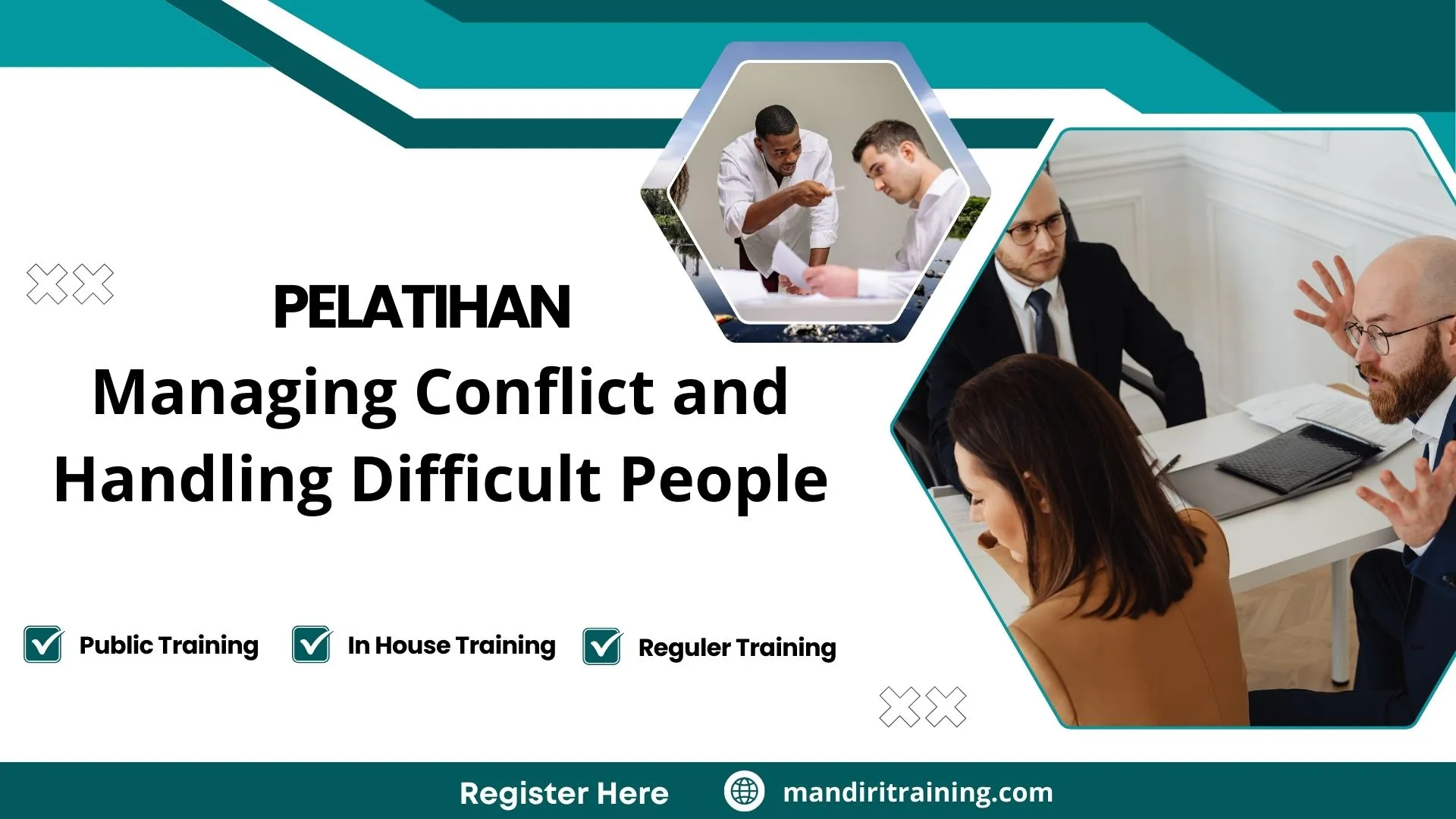 Pelatihan Managing Conflict And Handling Difficult People