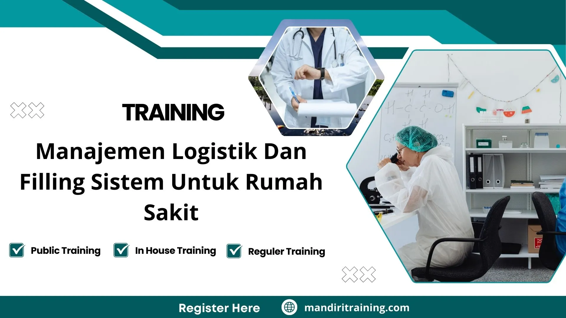 Pelatihan Manajemen Logistik Dan Filling Sistem Untuk Rumah Sakit