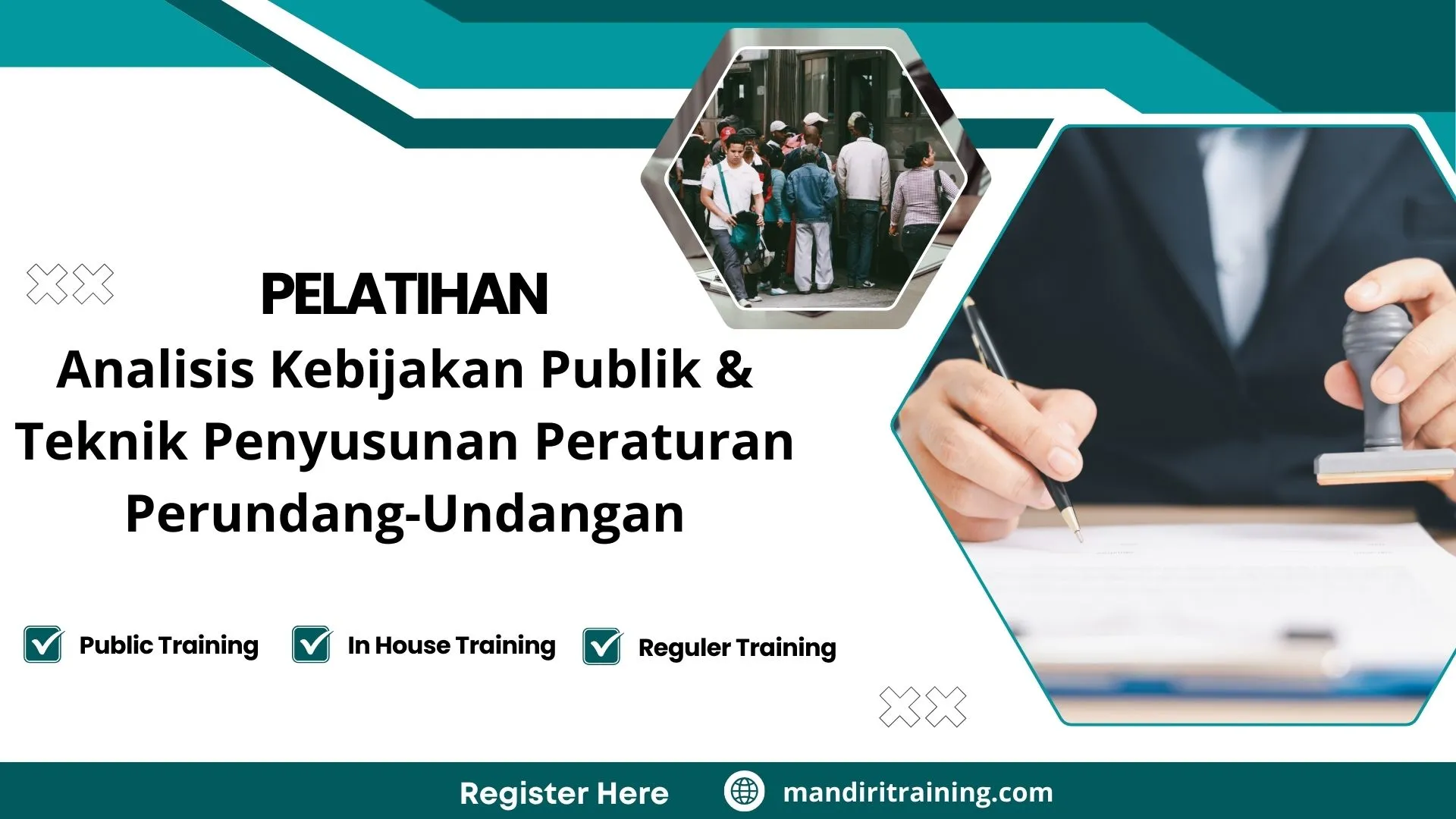 Pelatihan Analisis Kebijakan Publik & Teknik Penyusunan Peraturan Perundang-Undangan
