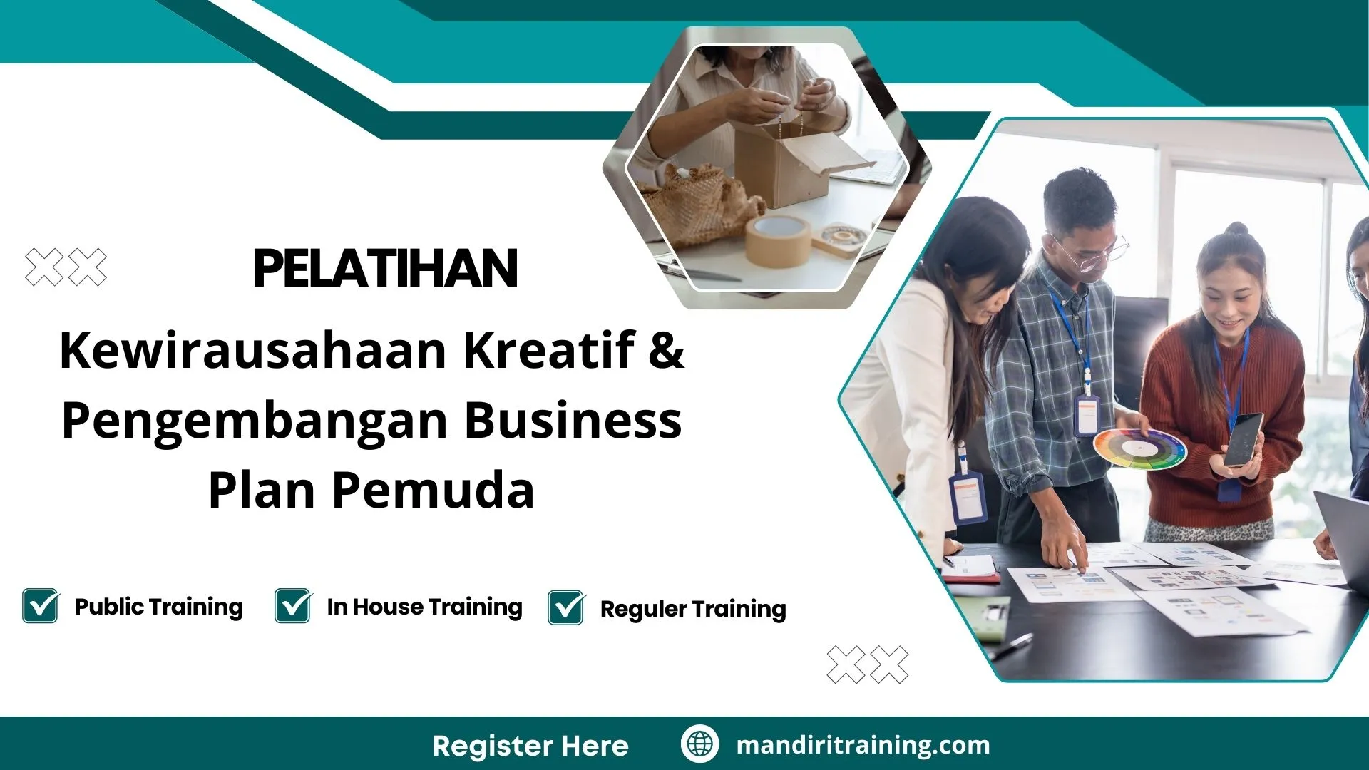 Pelatihan Kewirausahaan Kreatif & Pengembangan Business Plan Pemuda