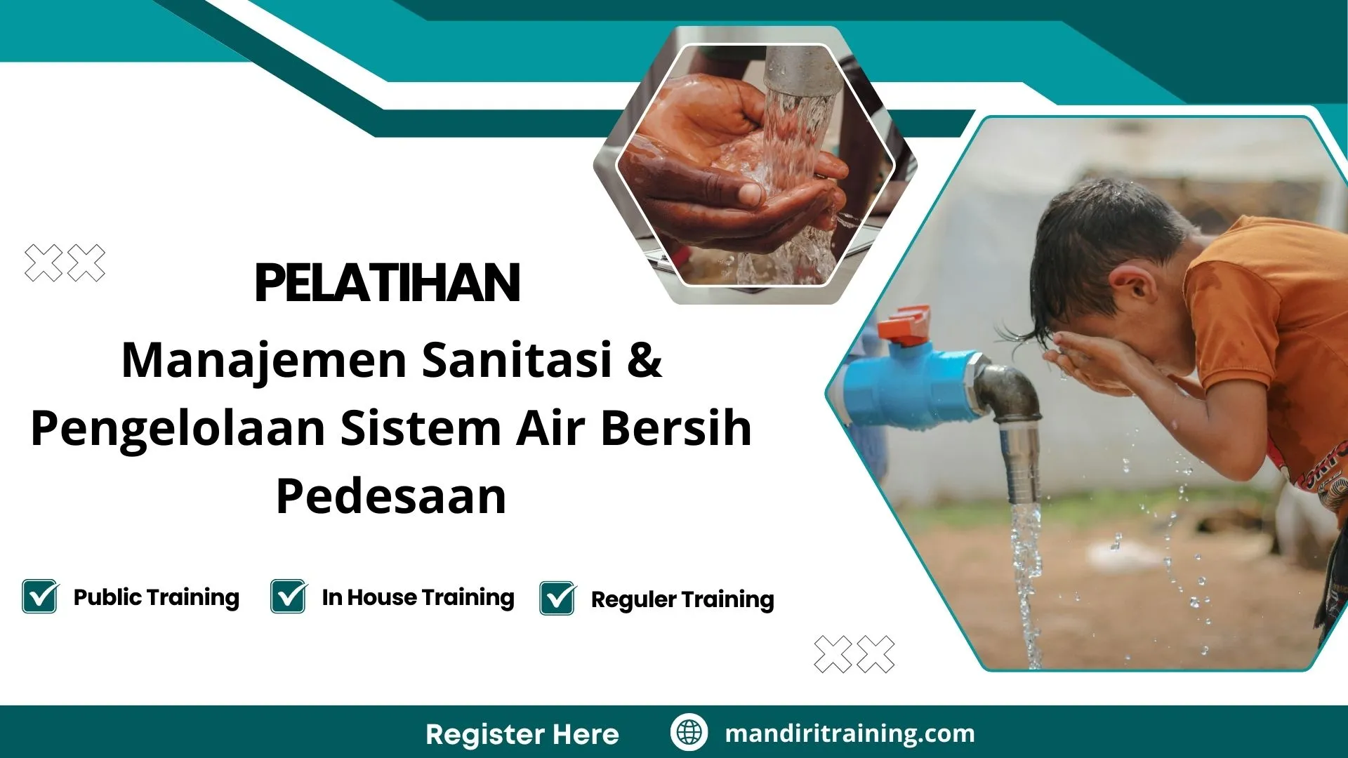 Pelatihan Manajemen Sanitasi & Pengelolaan Sistem Air Bersih Pedesaan