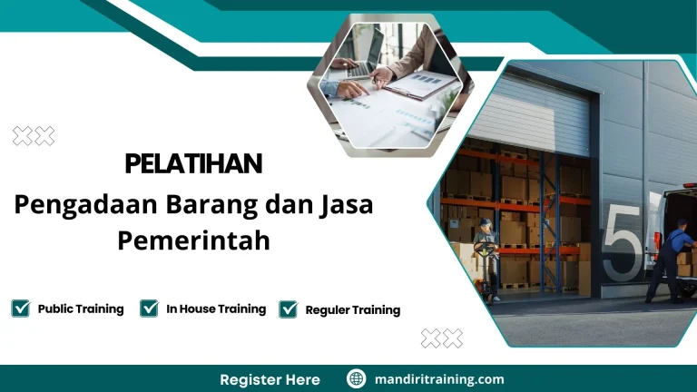 Pelatihan Pengadaan Barang Dan Jasa Pemerintah