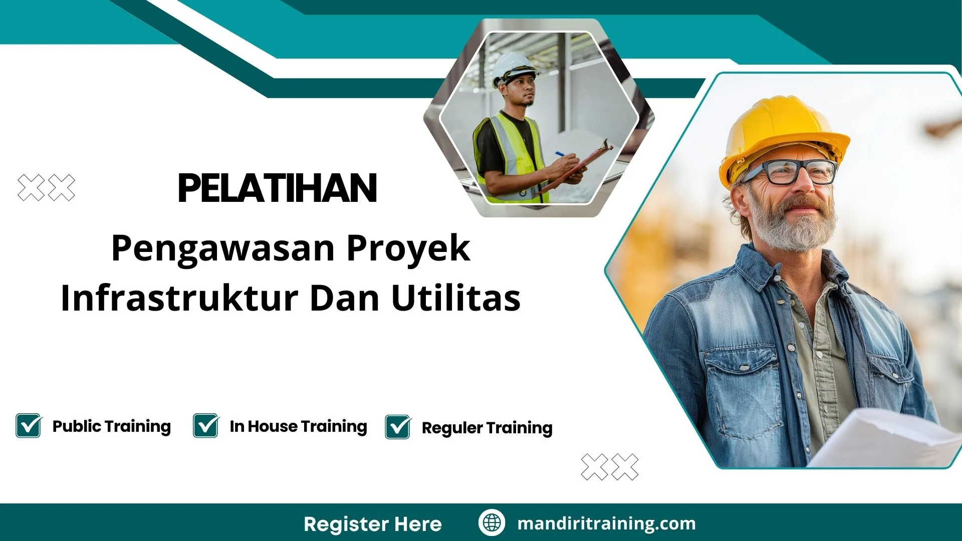 Pelatihan supervisi proyek utilitas