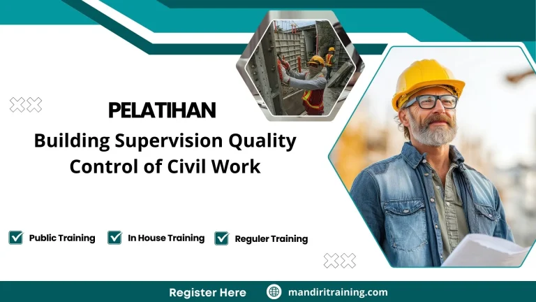 Training Building Supervision Quality Control Of Civil Work