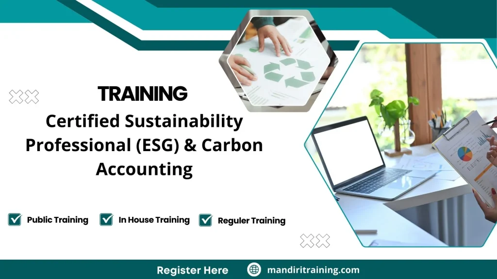 Training Certified Sustainability Professional (ESG) & Carbon Accounting