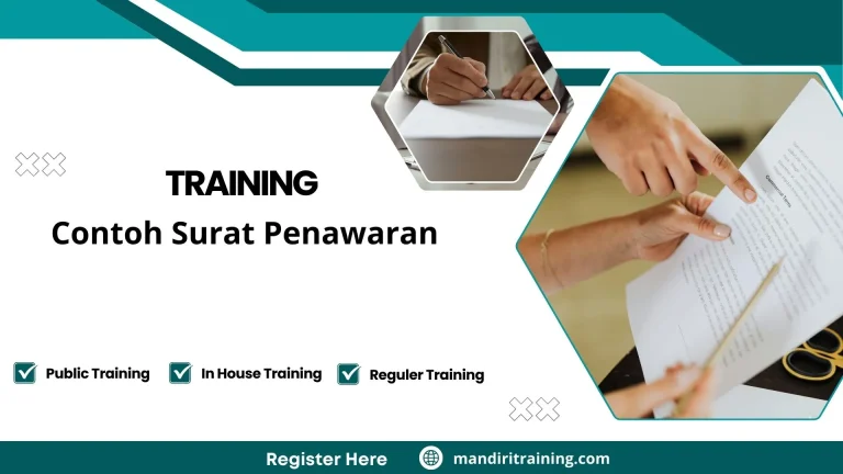 Training Contoh Surat Penawaran