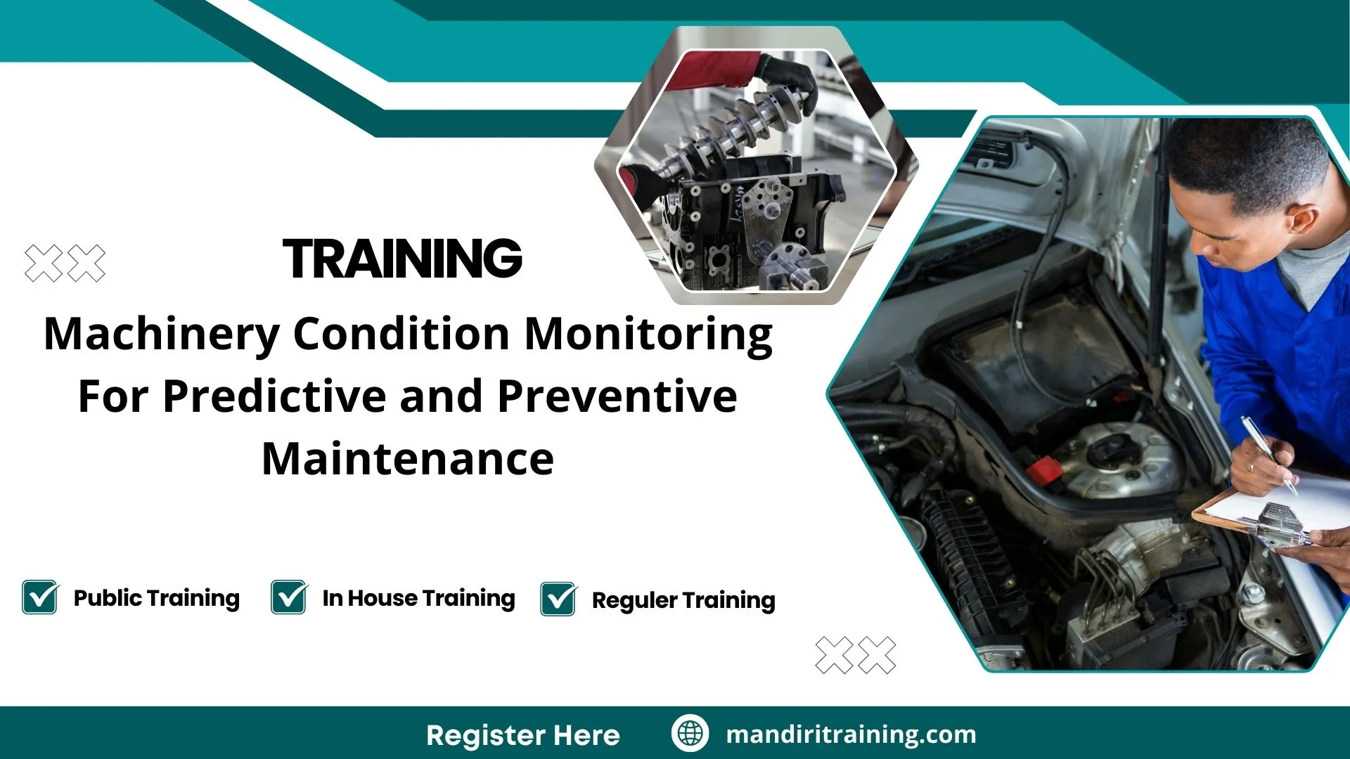 Training Machinery Condition Monitoring For Predictive And Preventive Maintenance