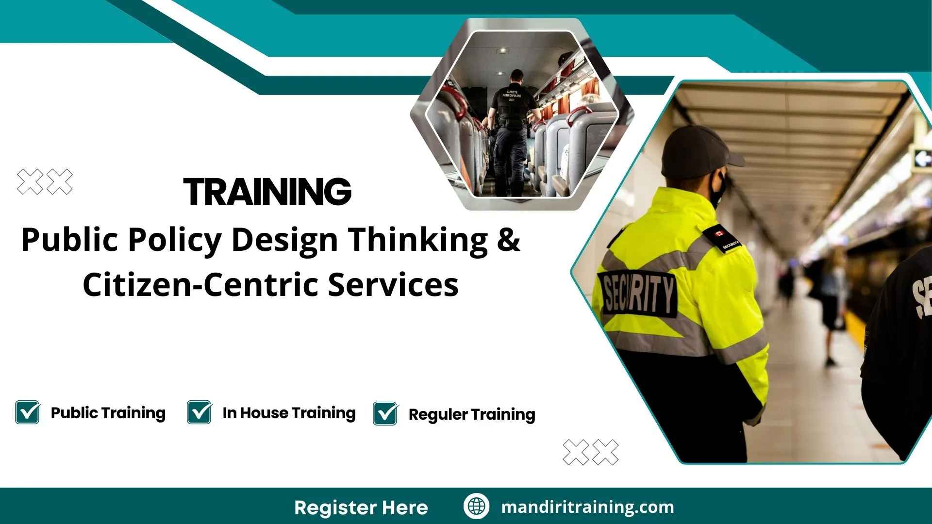 Training Public Policy Design Thinking & Citizen-Centric Services