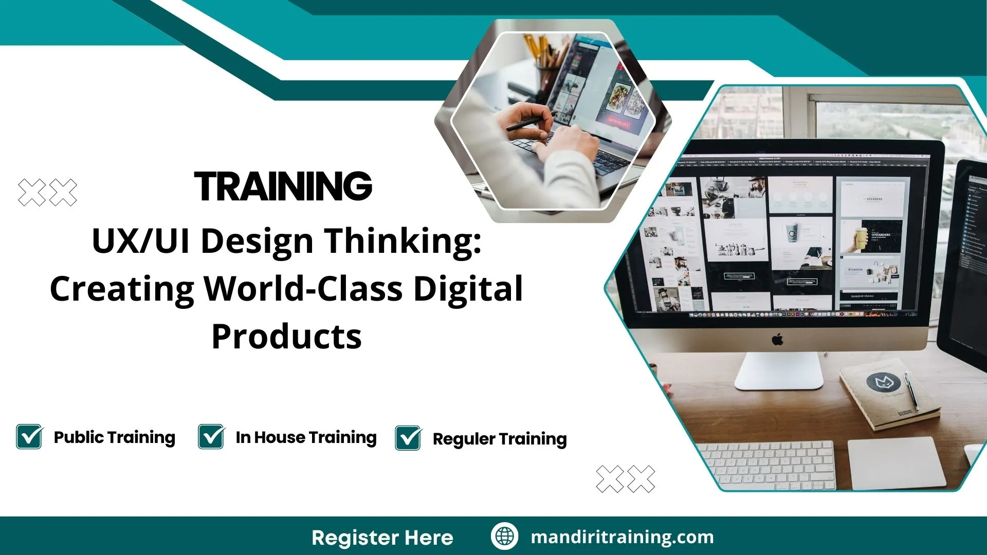 Training Ux/Ui Design Thinking Creating World-Class Digital Products