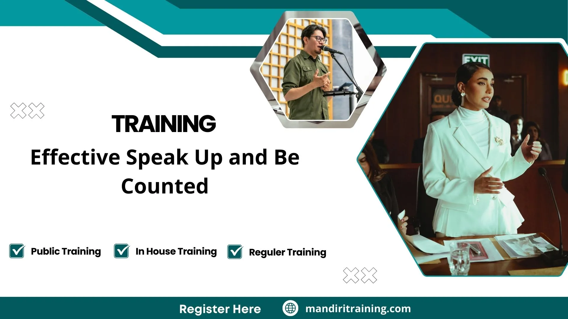 Training kemampuan berbicara publik