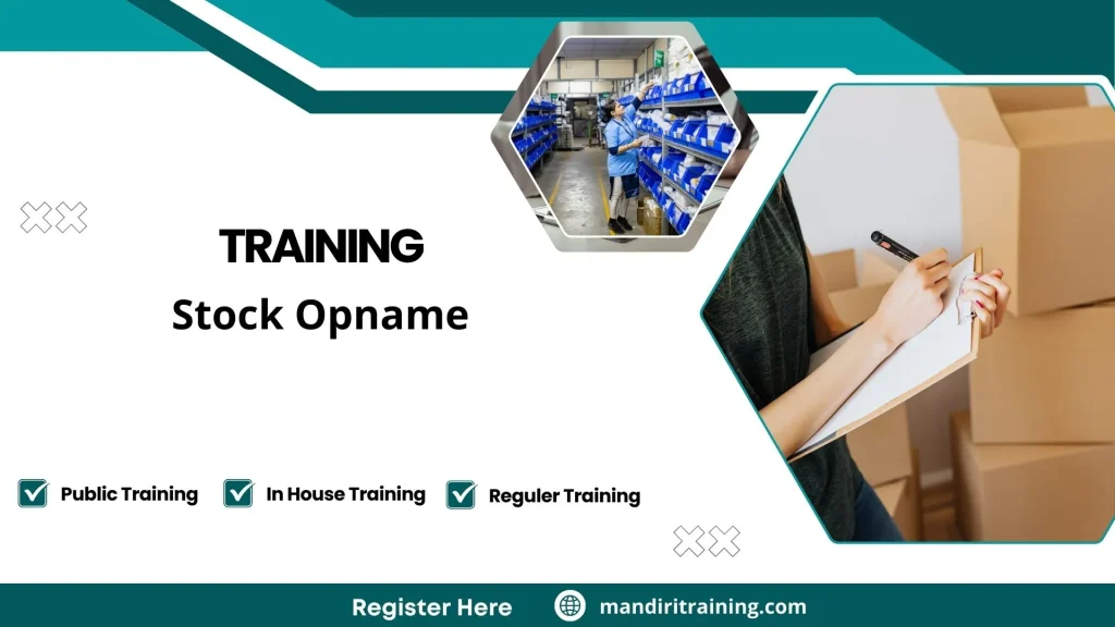 Training penghitungan stok