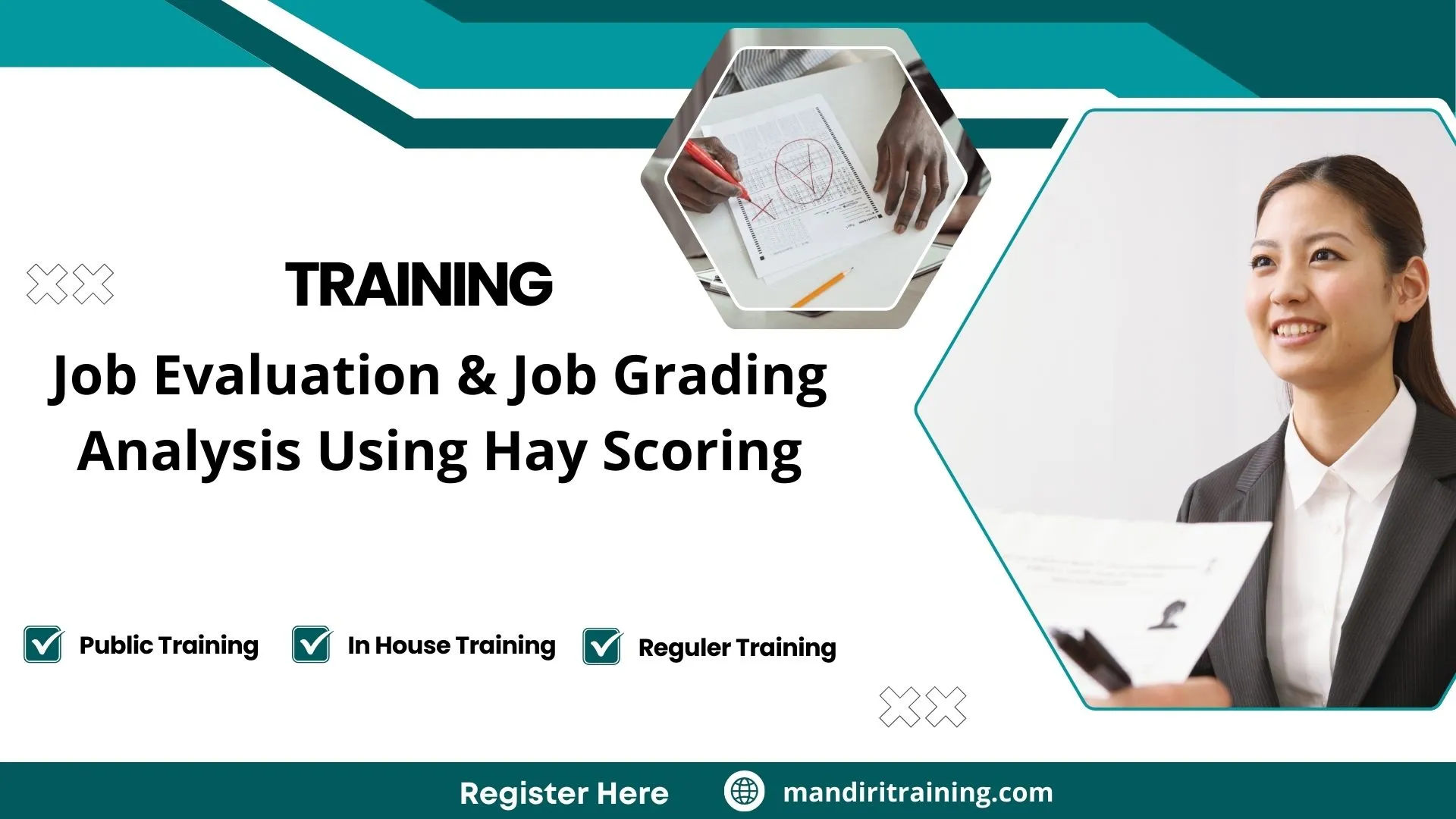 Training hay scoring method