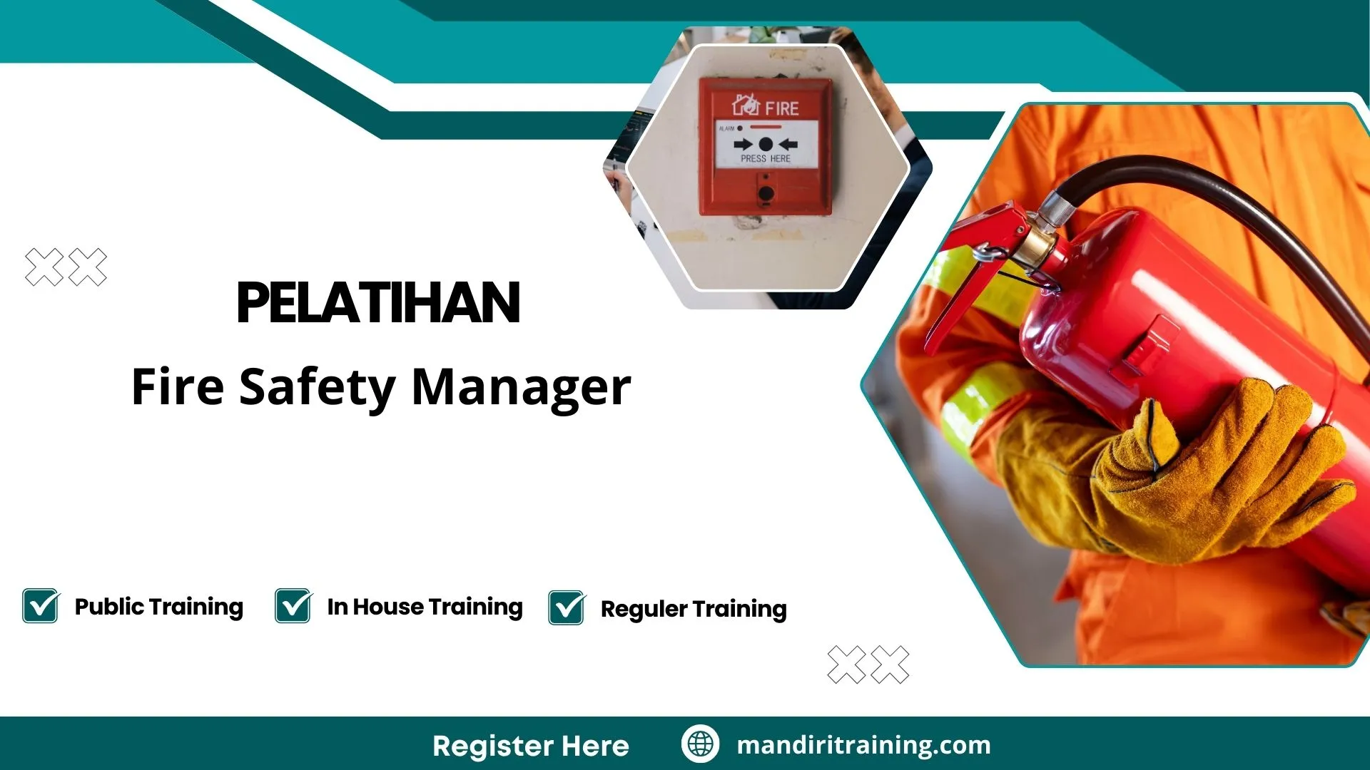 Pelatihan manajemen risiko kebakaran