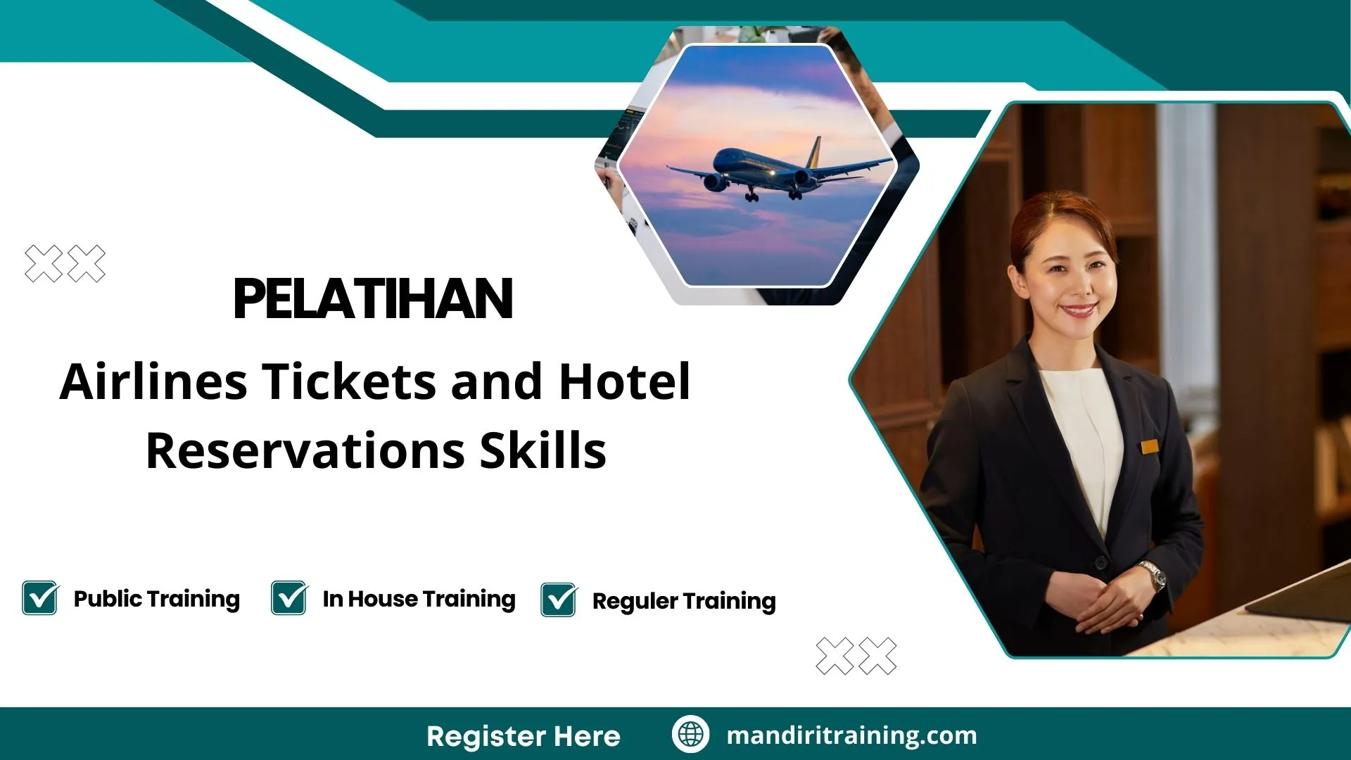 Training hotel reservation system