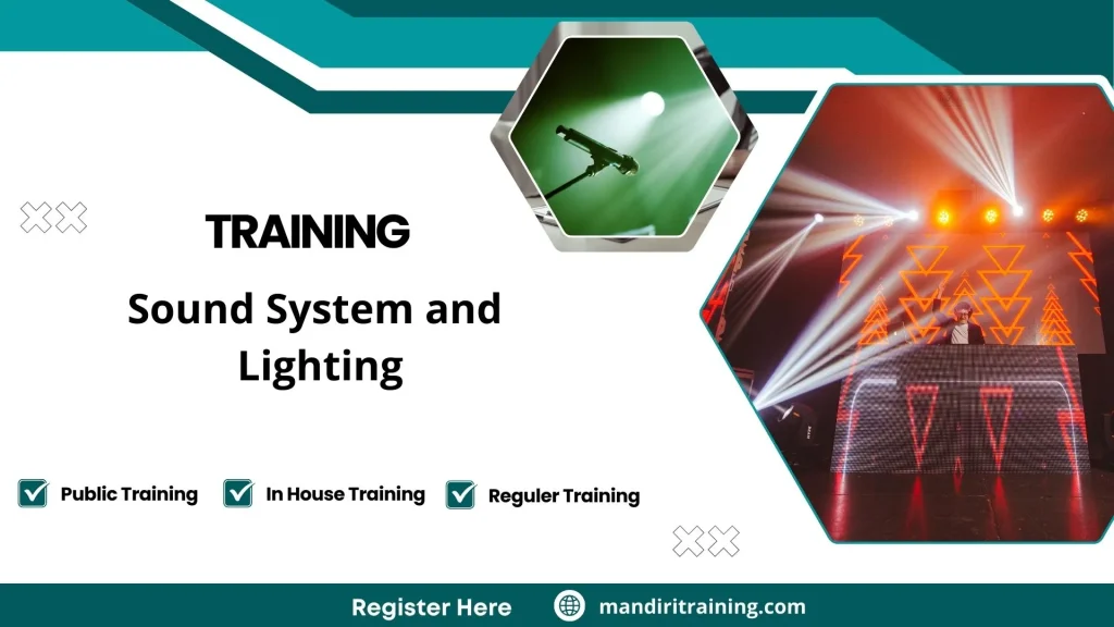 Training sistem pencahayaan panggung