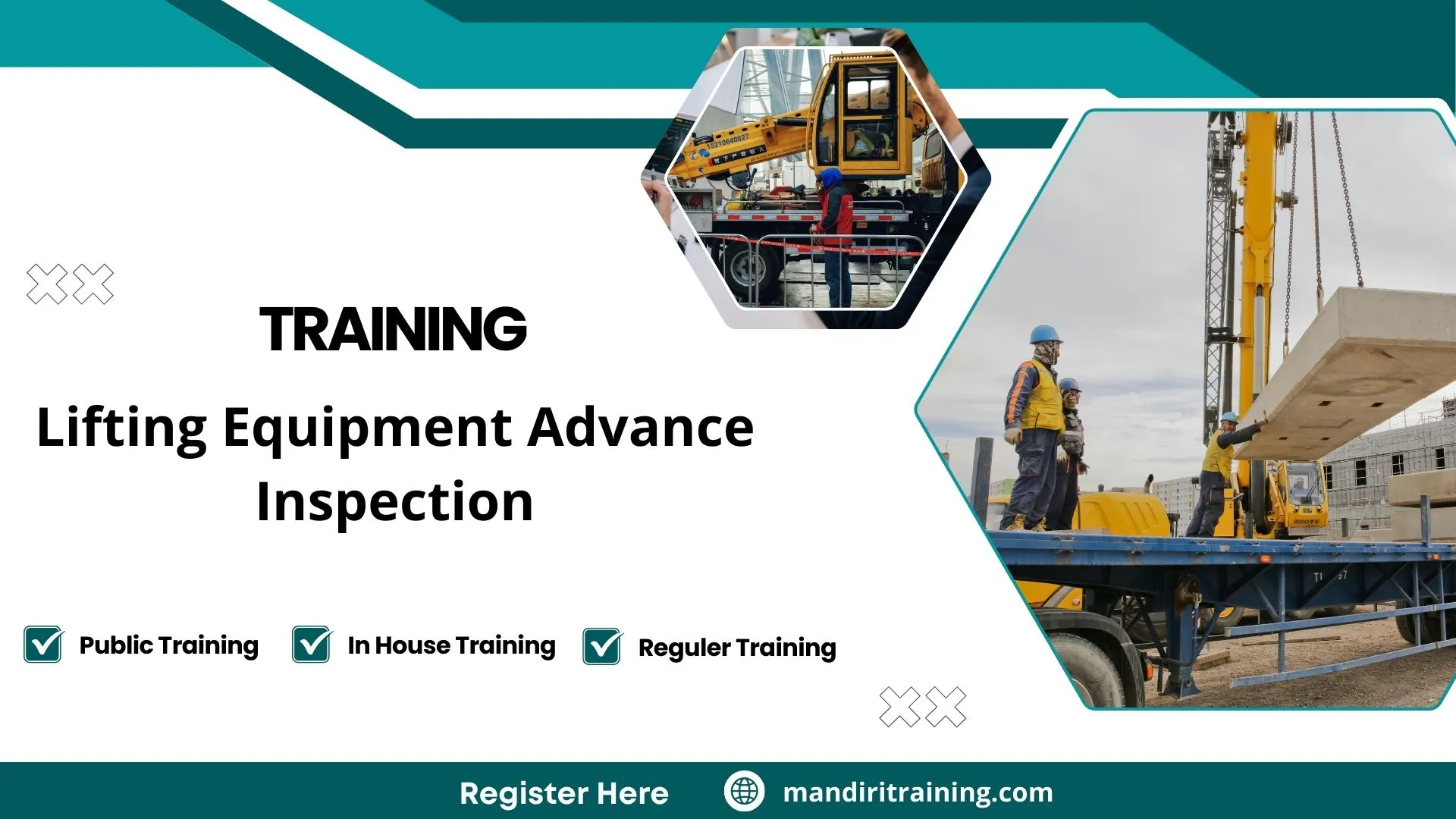 Training inspeksi crane industri berat