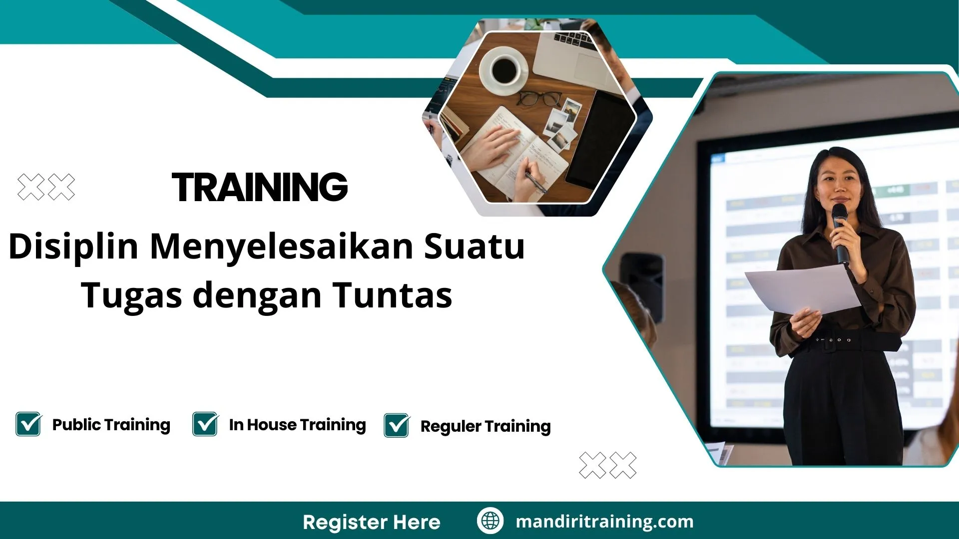 Training cara menyelesaikan tugas sampai tuntas