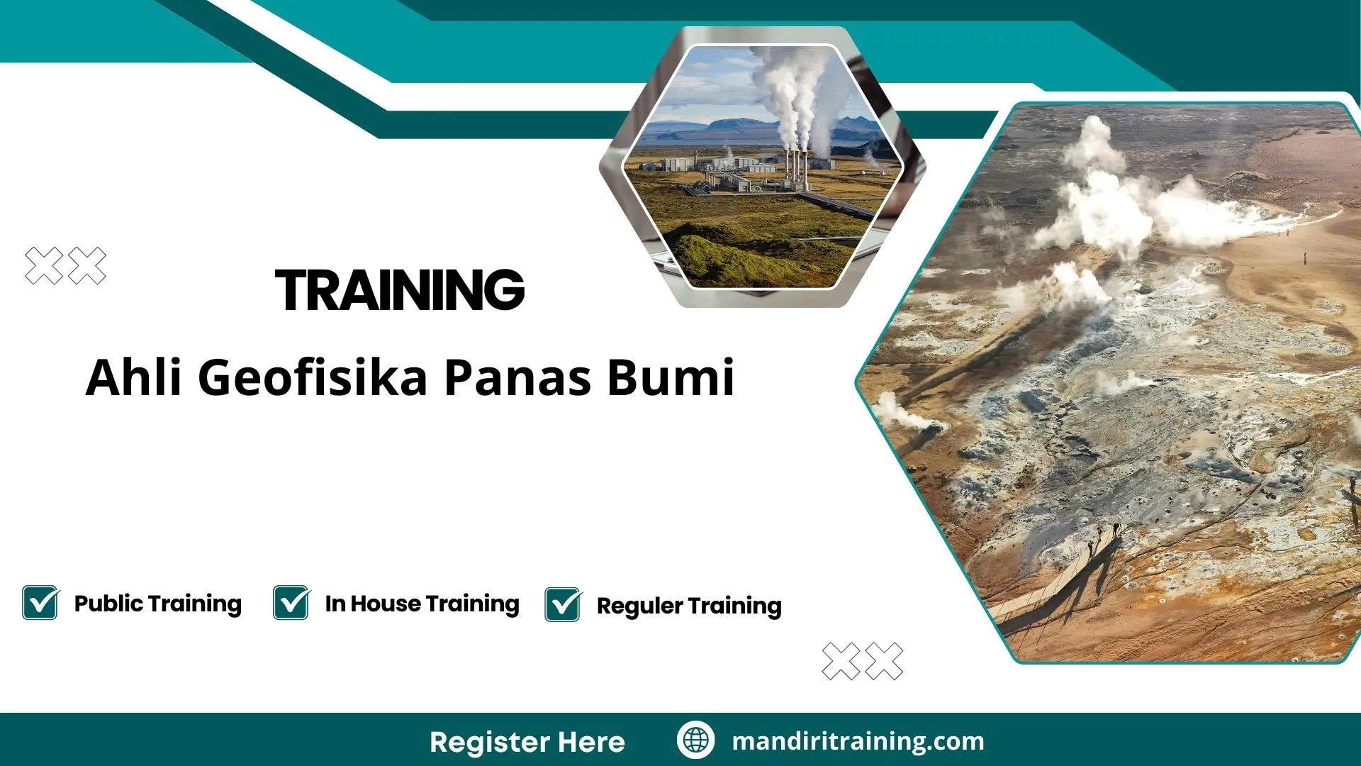 Training geofisika geothermal