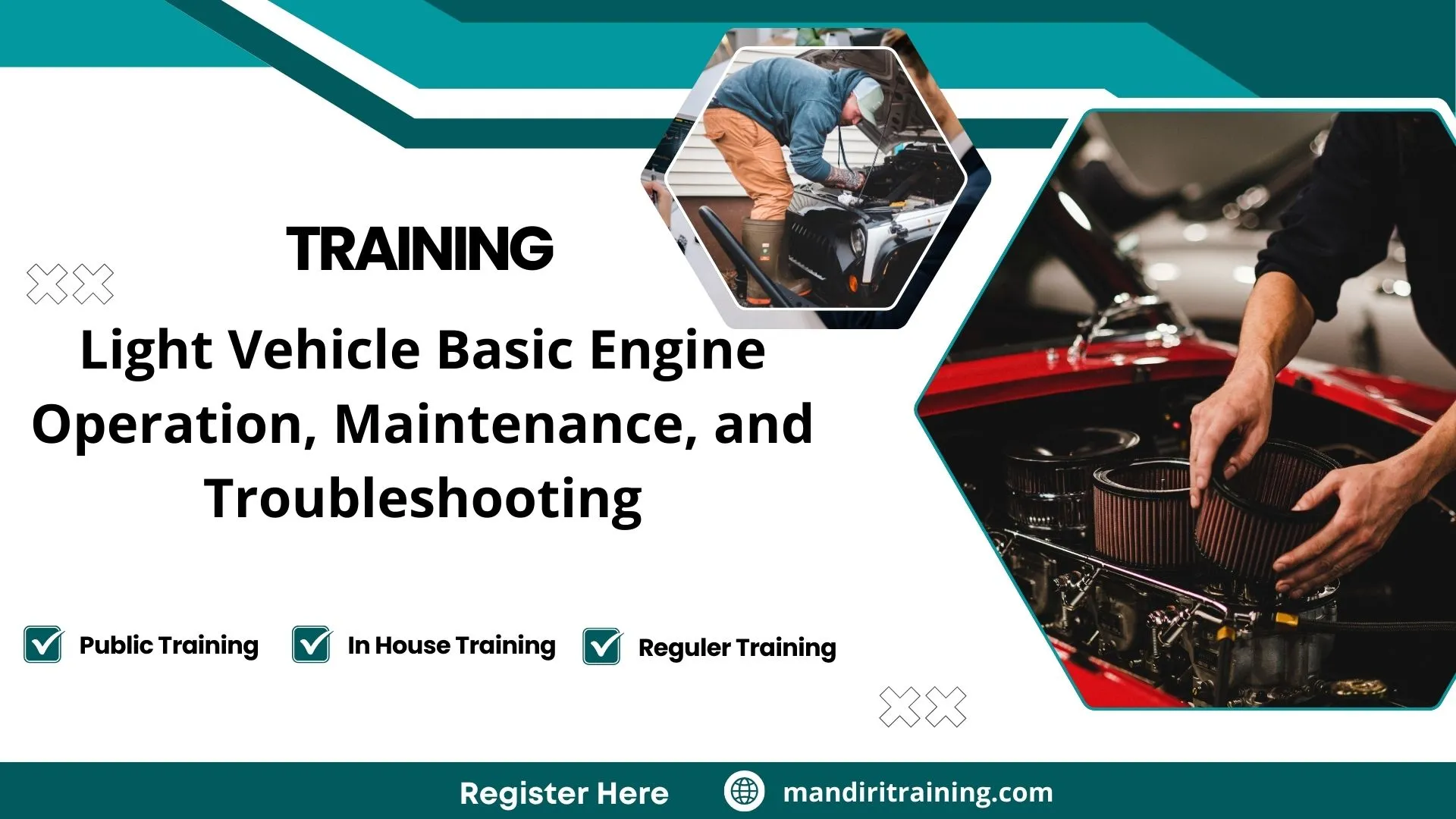 Training vehicle troubleshooting