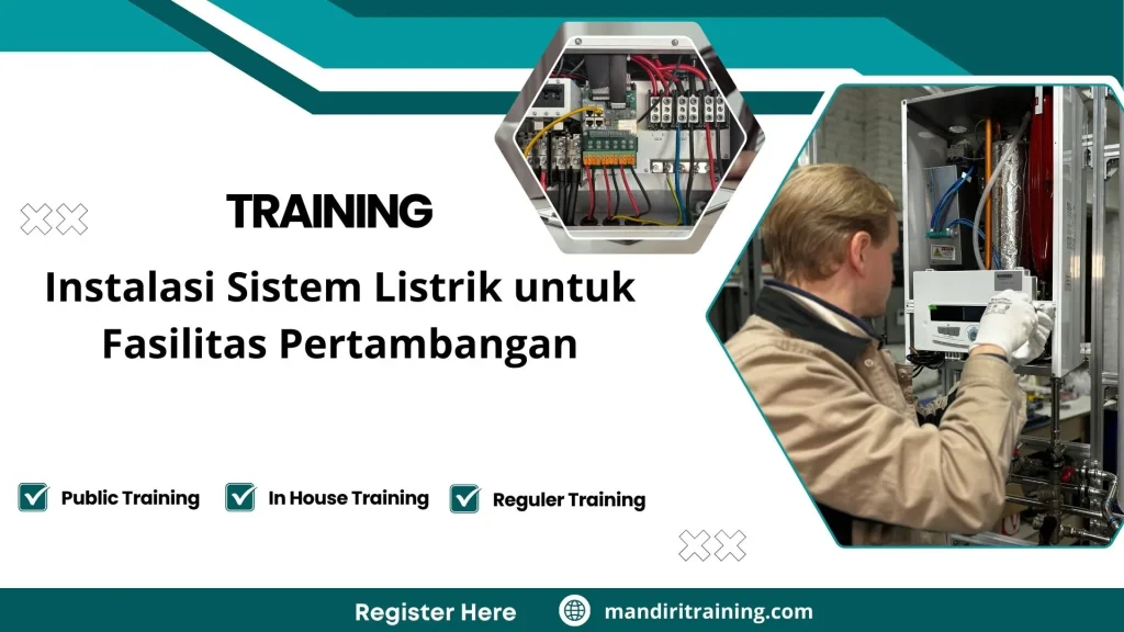 Training sistem listrik fasilitas tambang