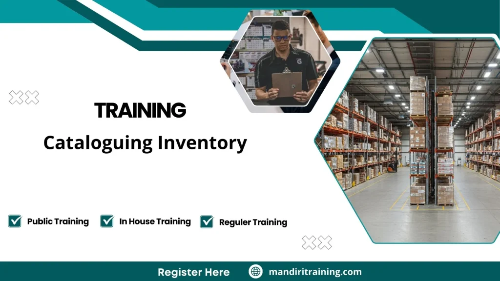 Training cataloging dan pengelolaan inventory
