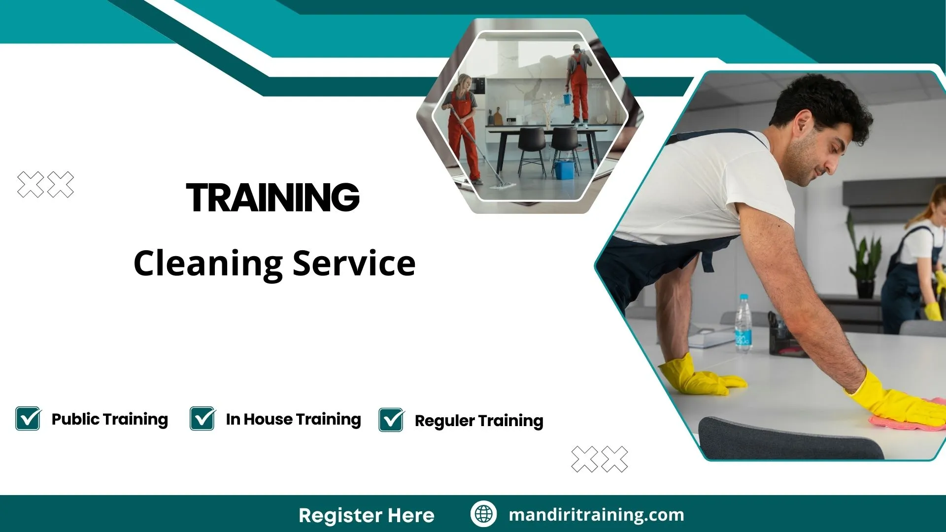 Training standar sanitasi gedung