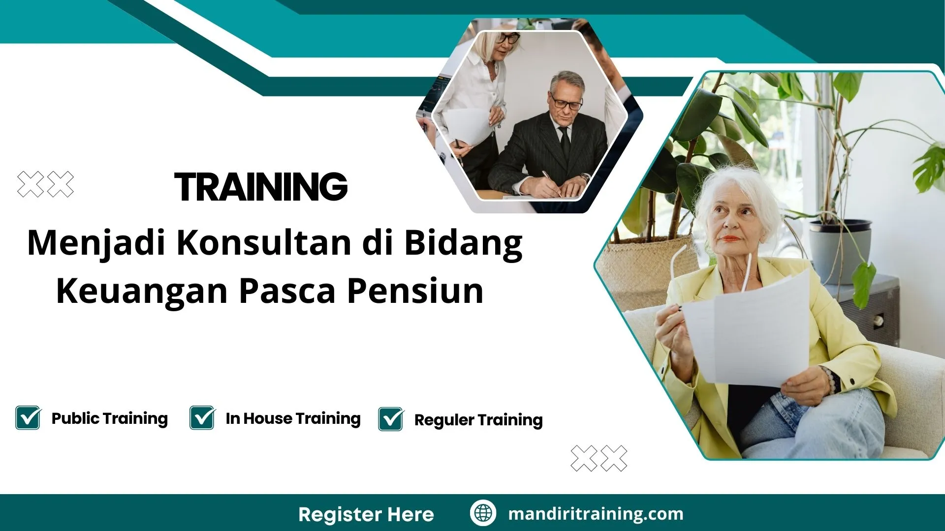 Training bisnis jasa konsultasi keuangan bagi pensiunan