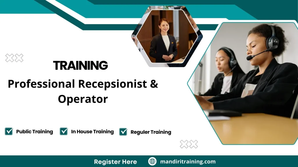 Training basic attitude for recepsionist