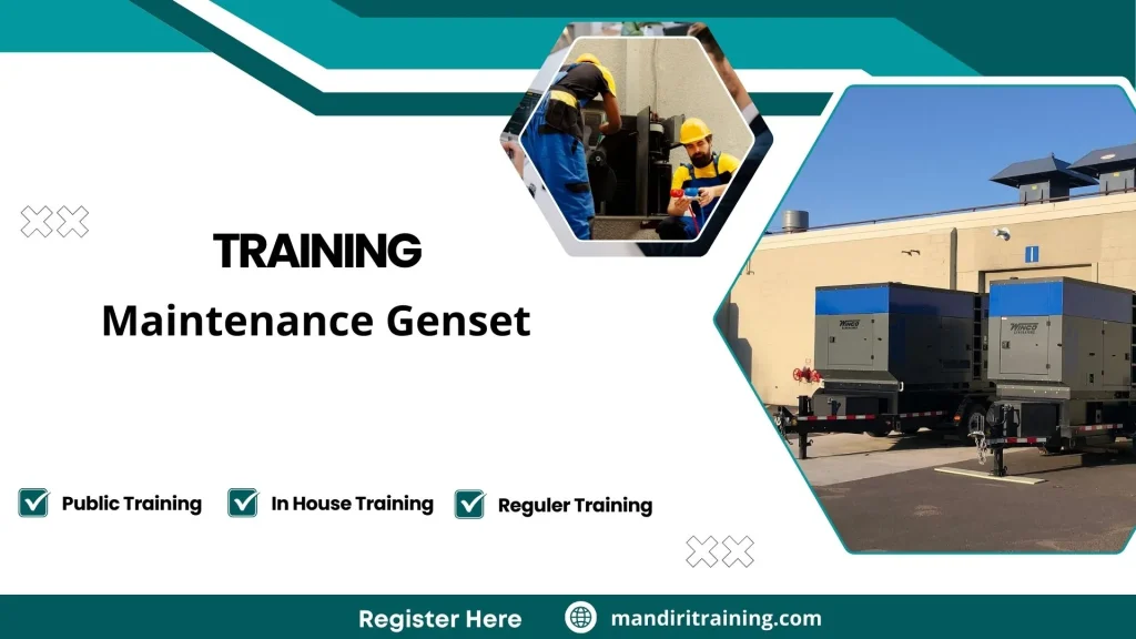 Training perawatan generator set diesel