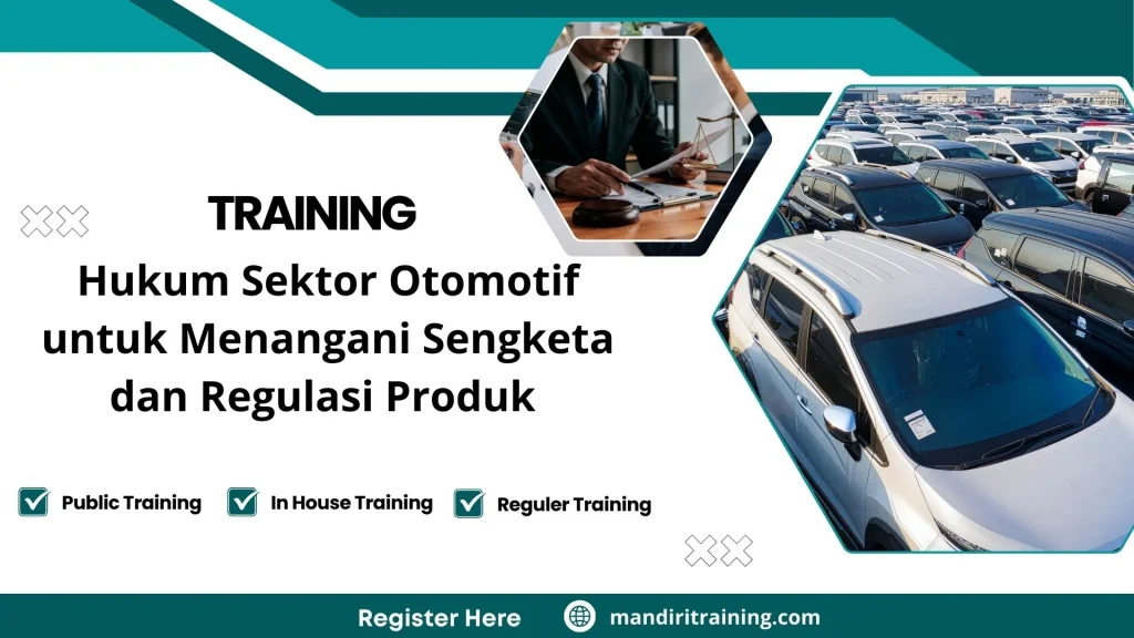 Training regulasi industri otomotif