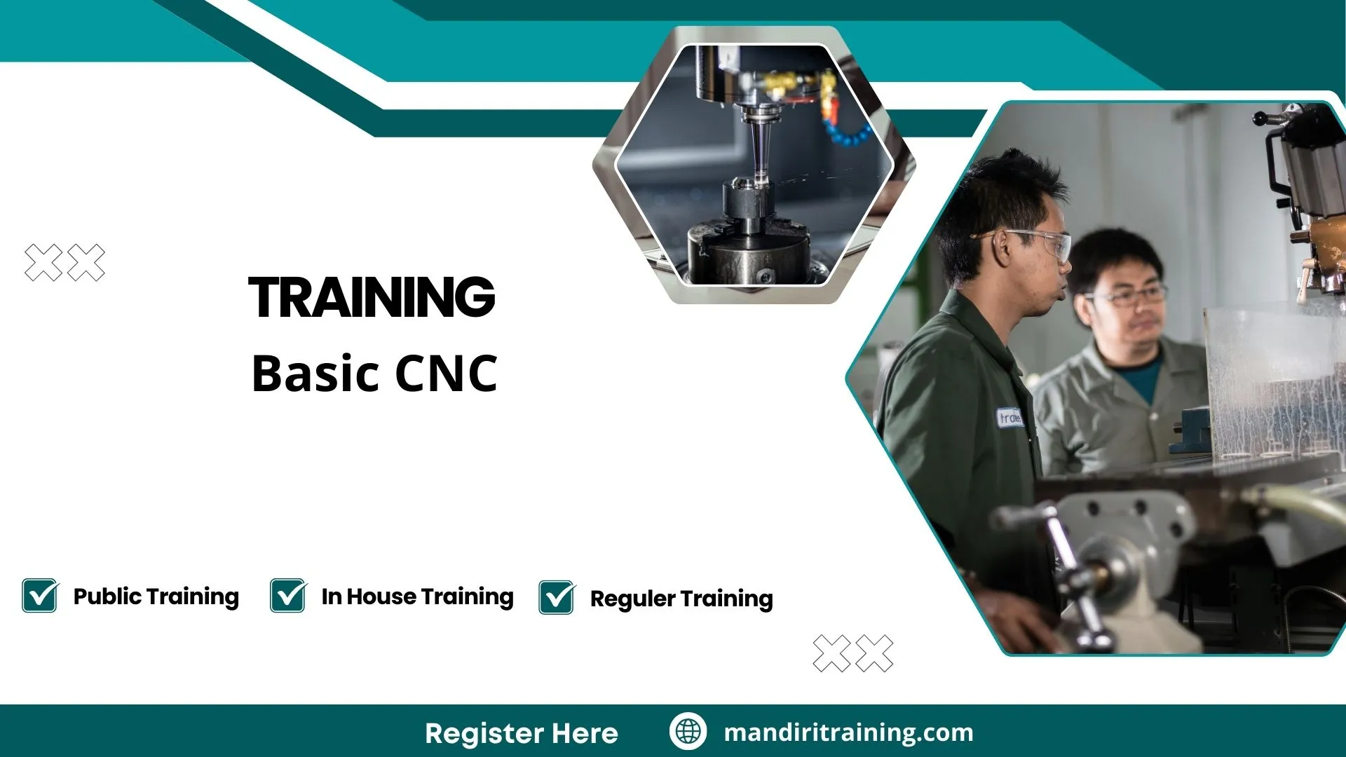 Training pengoperasian CNC