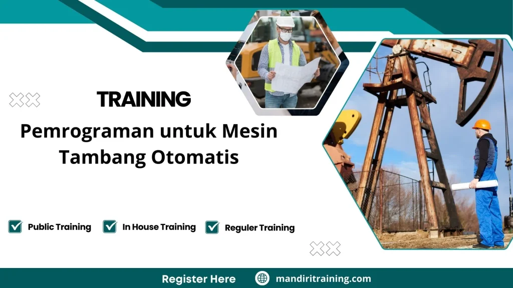 Training peralatan tambang otomatis