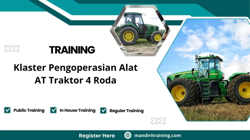Training alat mesin pertanian modern