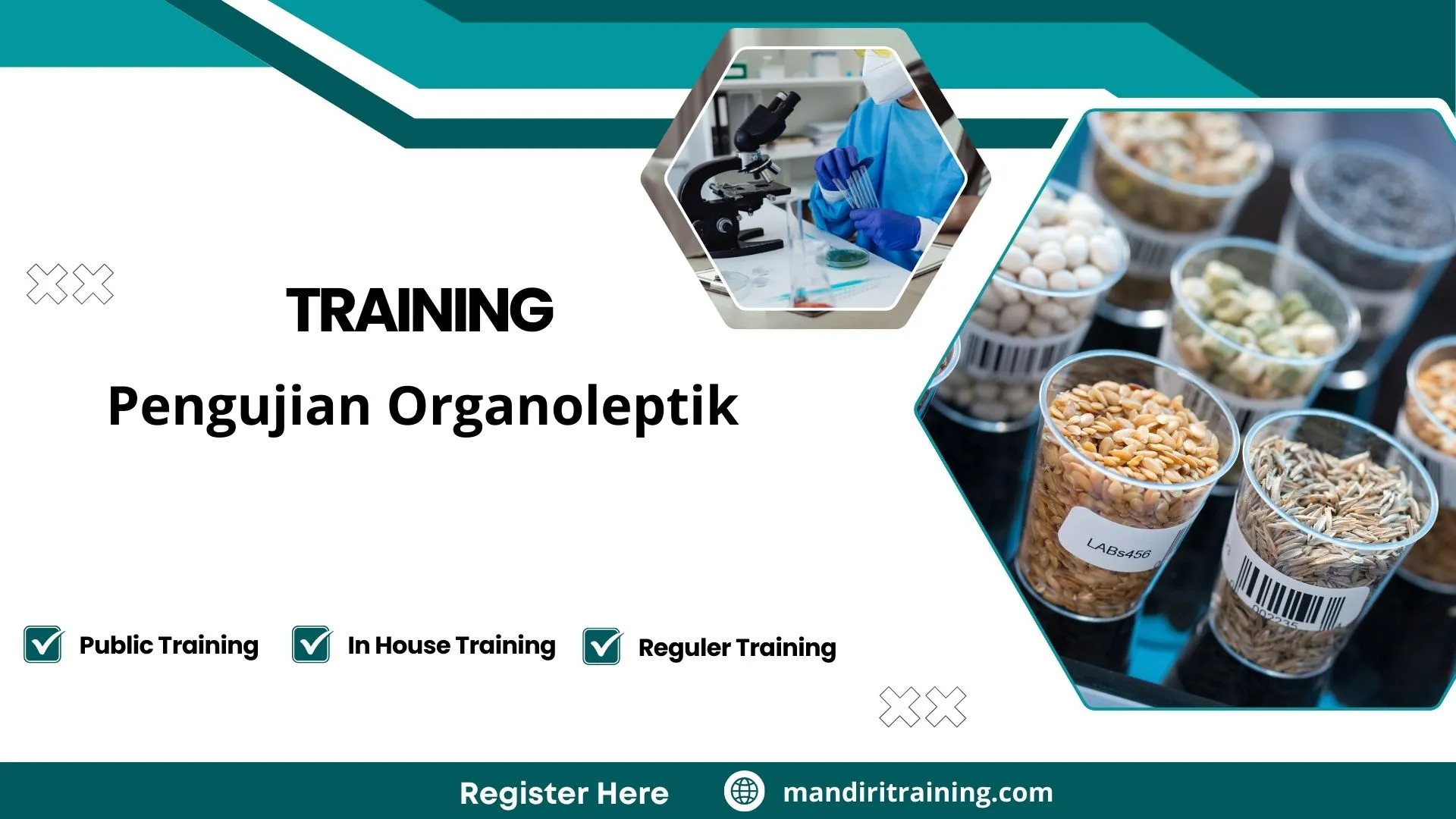 Training metode uji sensori produk
