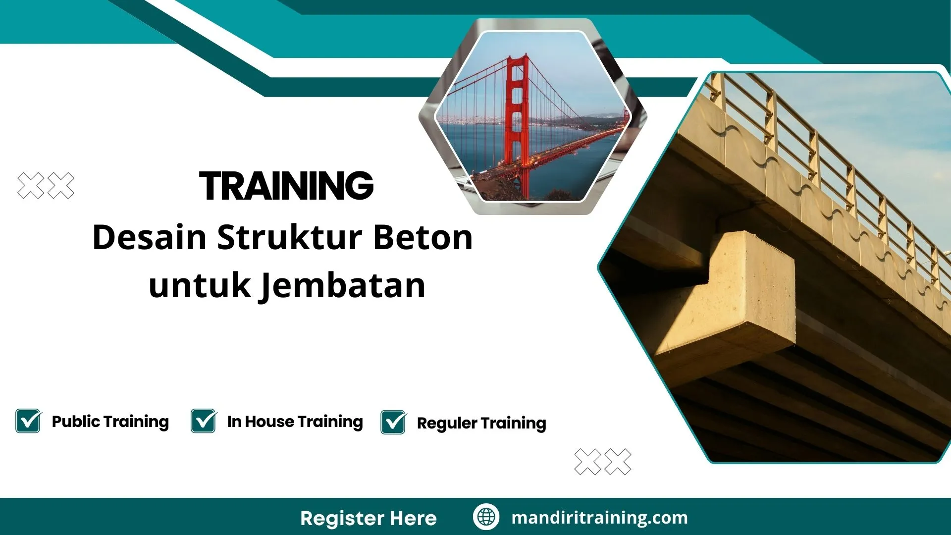 Training analisis struktur jembatan