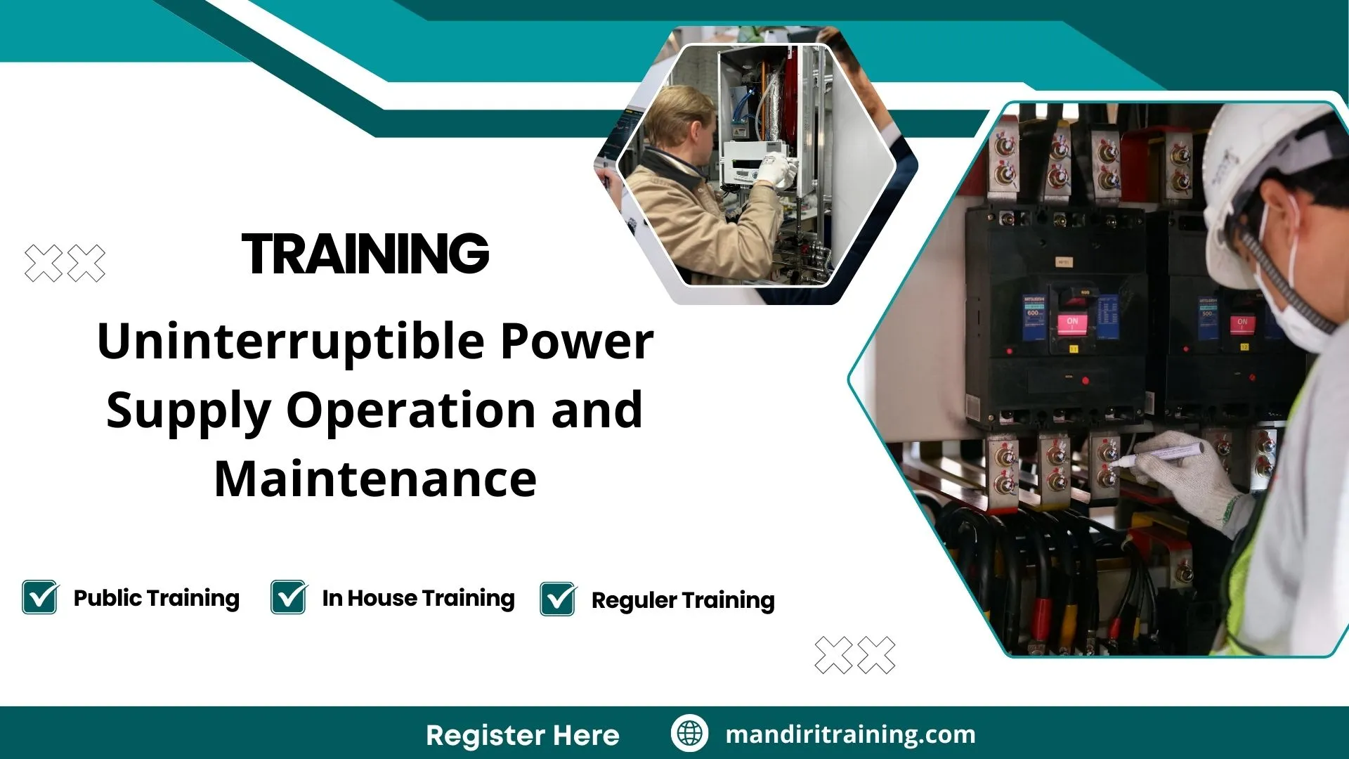 Training UPS maintenance procedure