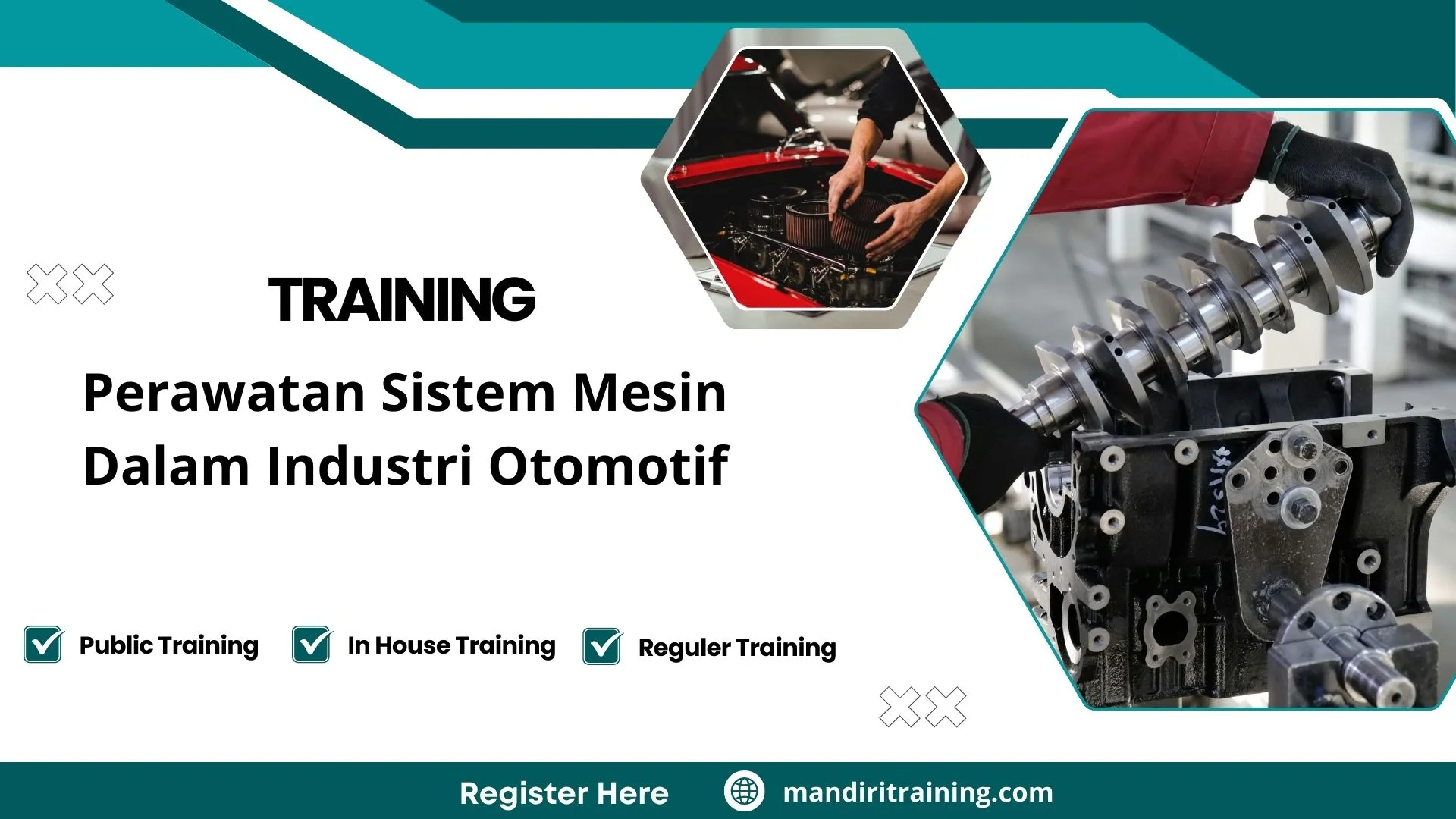 Training maintenance mesin industri