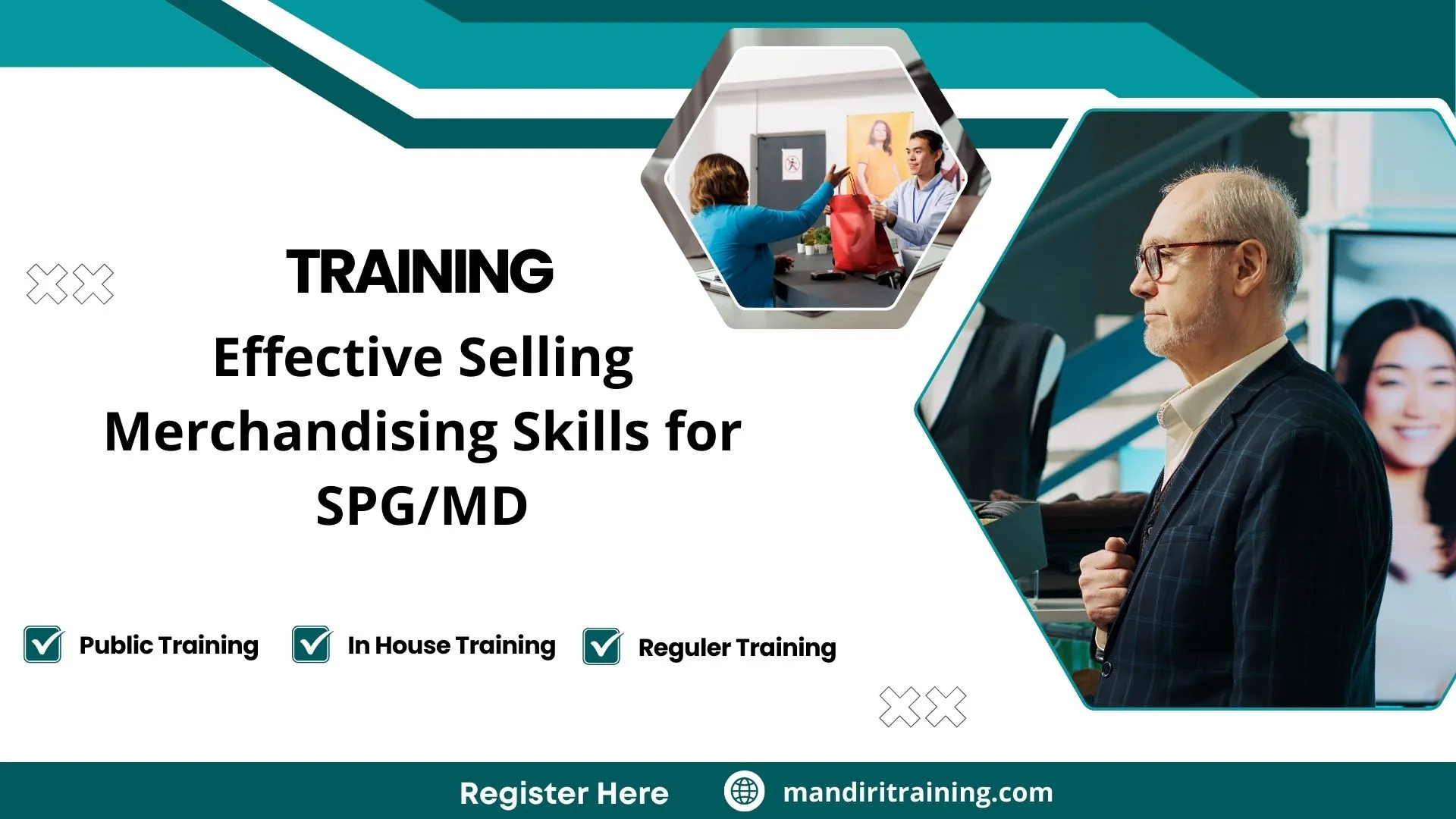 Training keterampilan SPG profesional