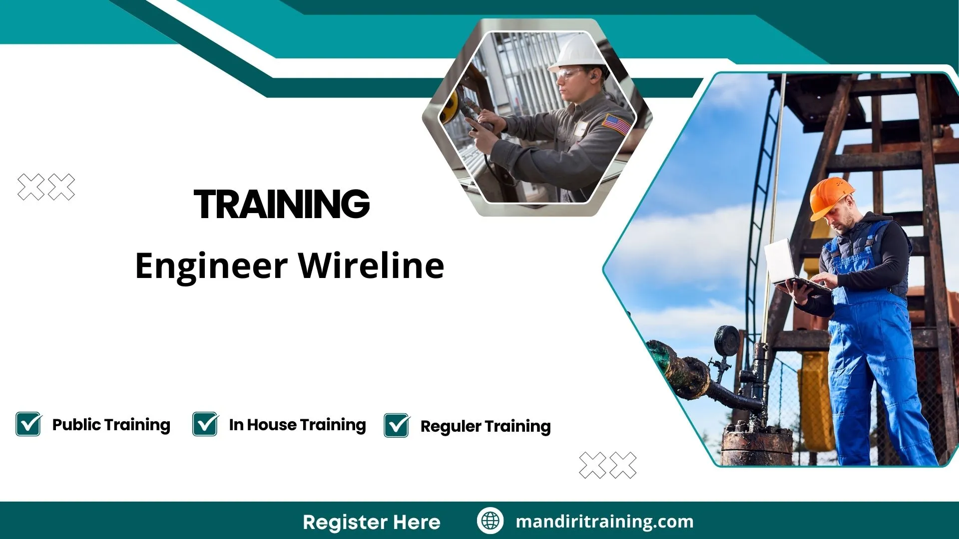 Training wireline logging sumur