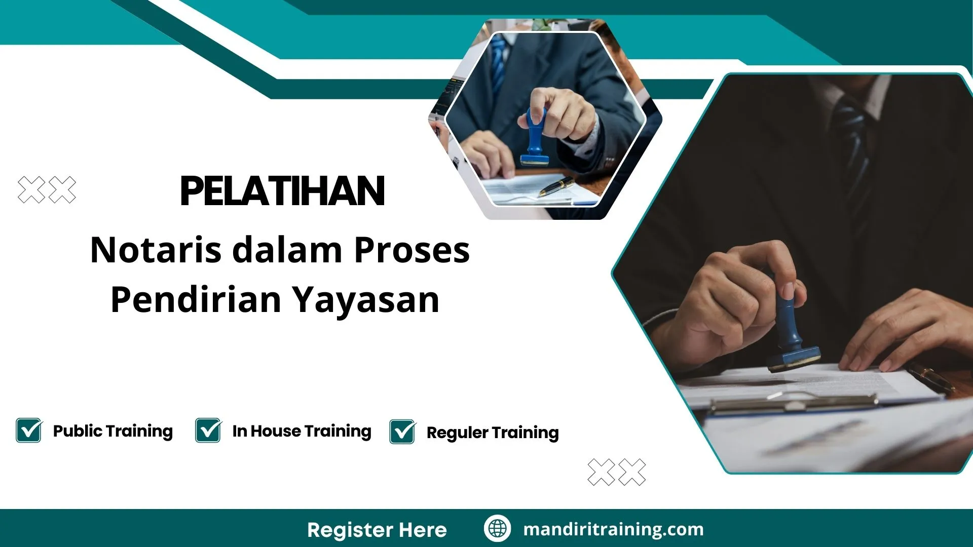 Pelatihan pendirian yayasan resmi