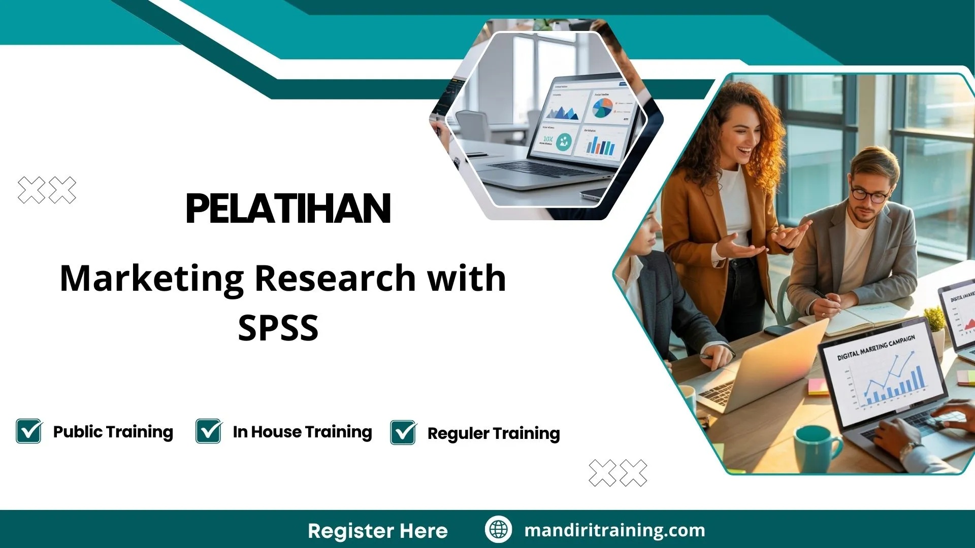 Pelatihan riset pemasaran dengan SPSS