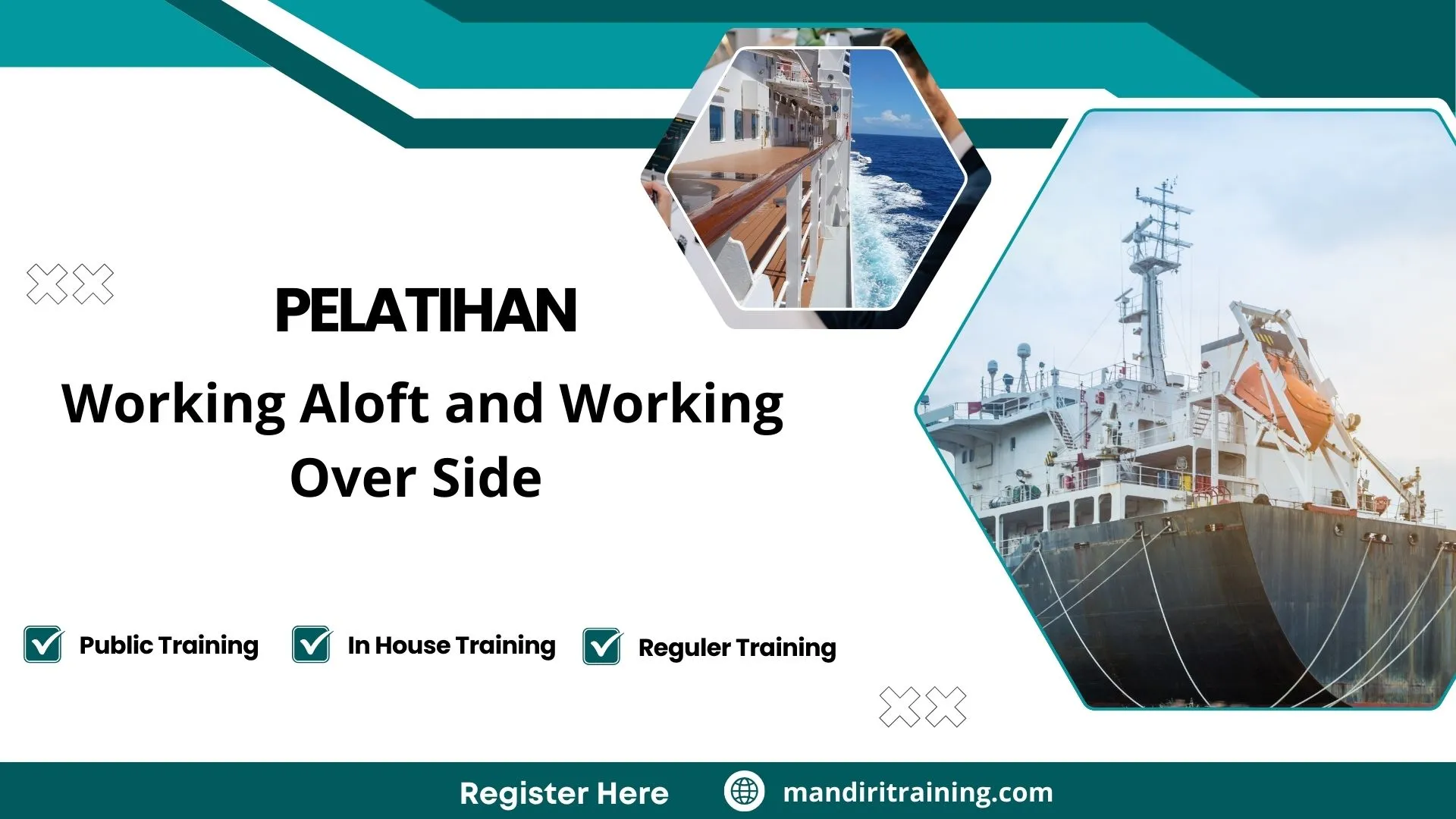 Pelatihan working aloft safety procedure