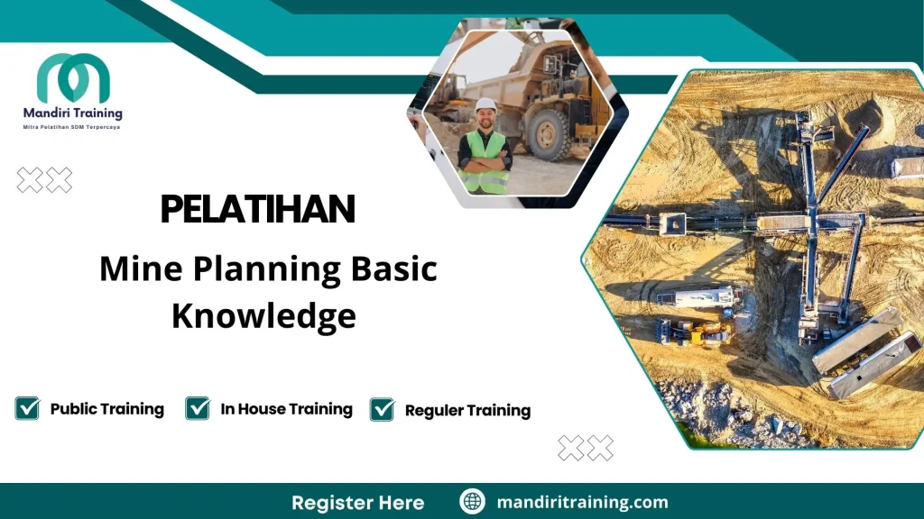 Pelatihan desain pit tambang
