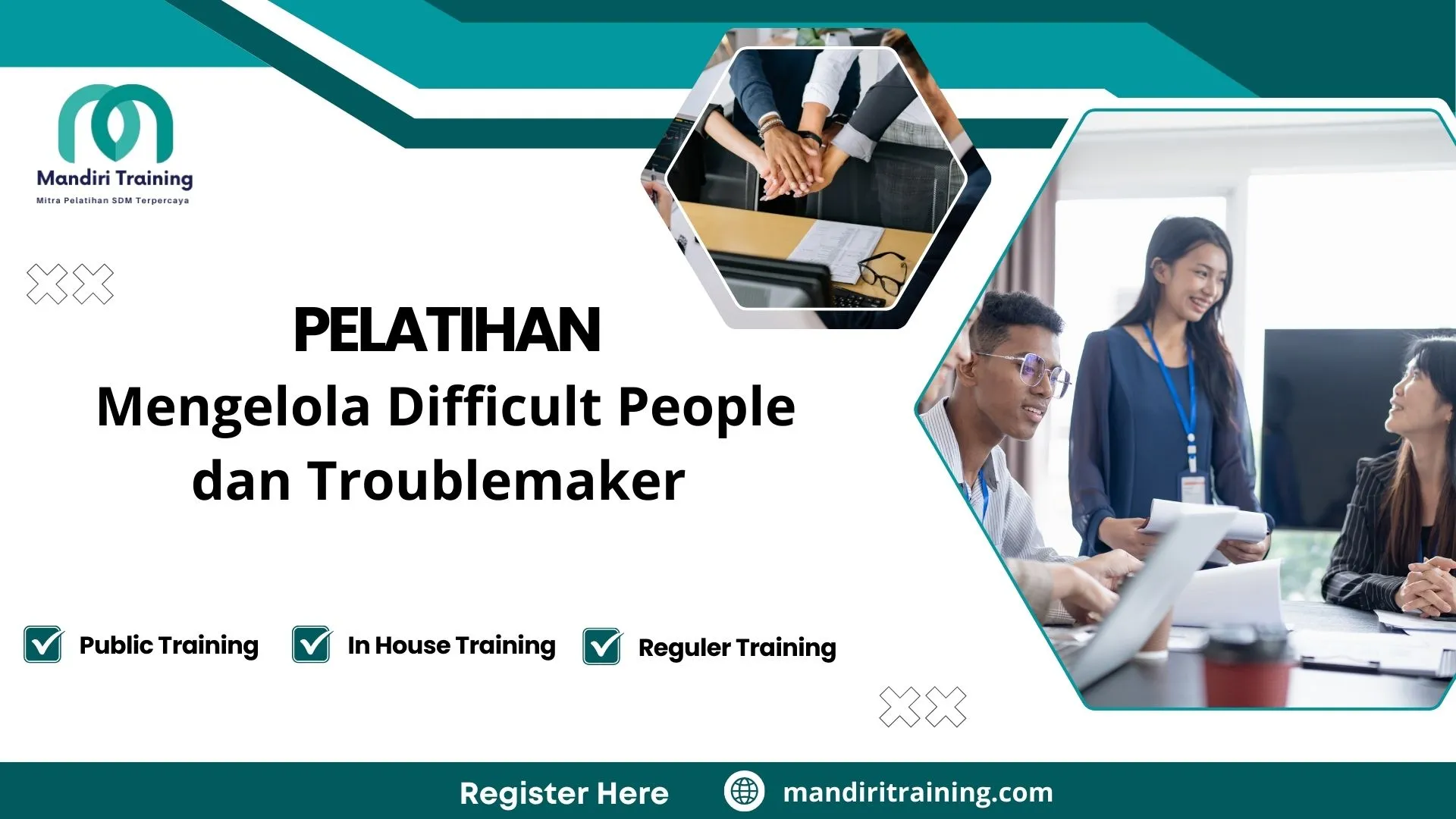 Pelatihan dealing with difficult people