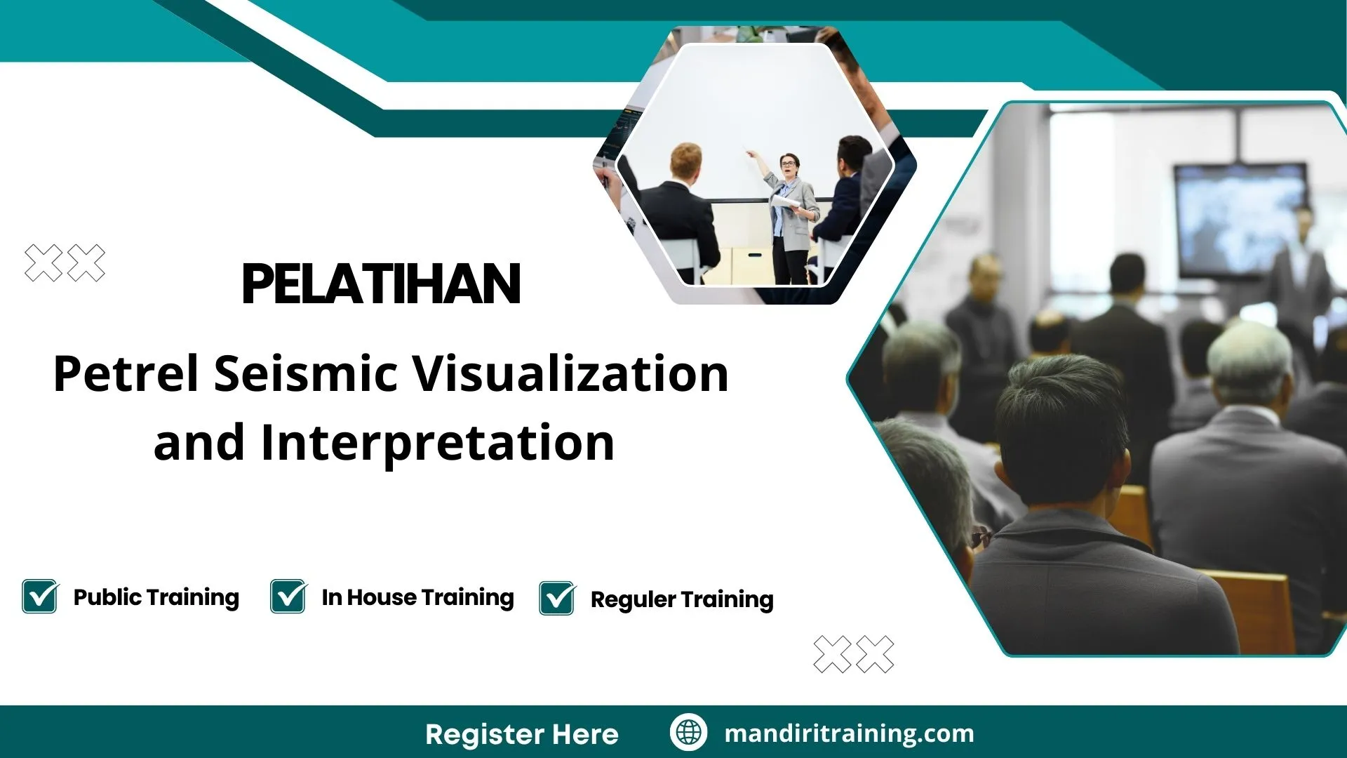 Pelatihan interpretation seismic data using Petrel